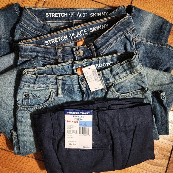 GIRLS PANTS BUNDLE SIZE 7 - Picture 2 of 5